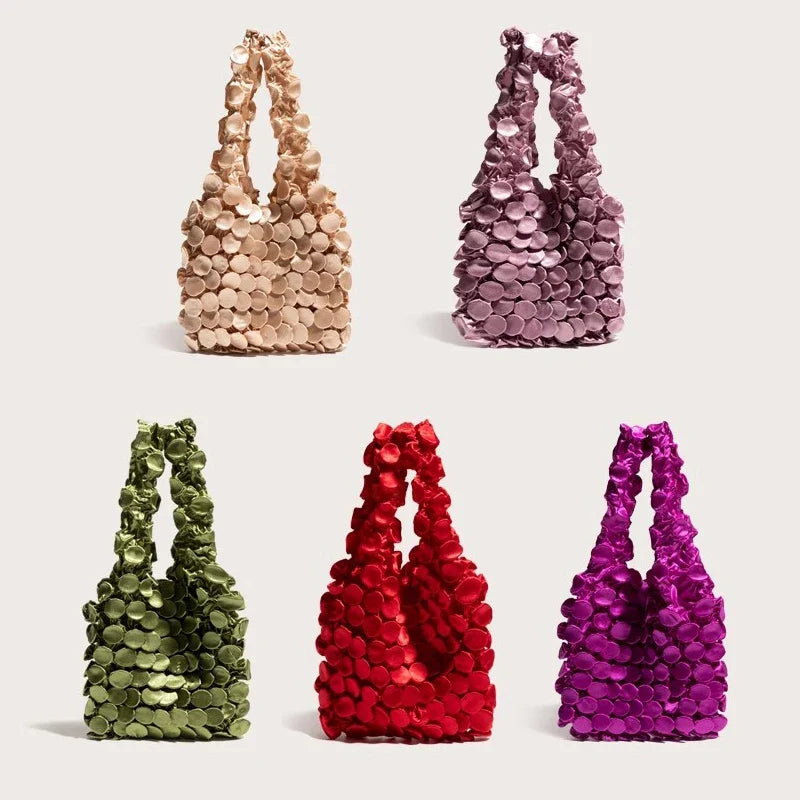 Bubble Tote Bag - Romantic Design - Durable Material - Stylish Handbag for Everyday Use