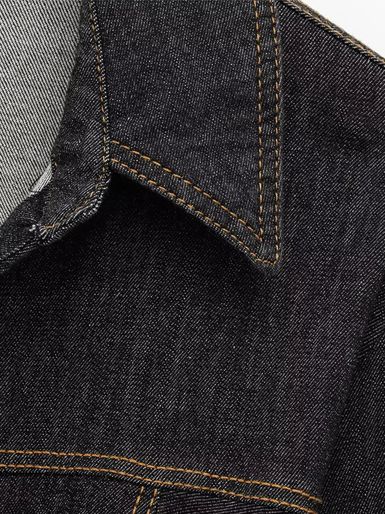 Button-Up Denim Set for Women - Casual Style, Comfortable Fit, Versatile Outfit for Everyday Wear