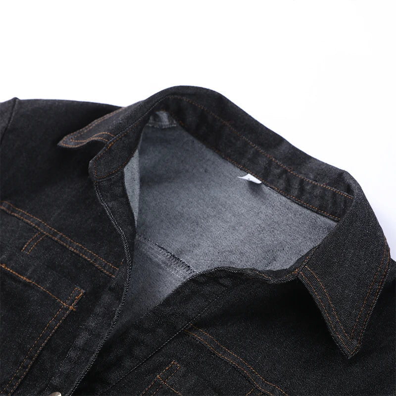 Button-Up Denim Set for Women - Casual Style, Comfortable Fit, Versatile Outfit for Everyday Wear