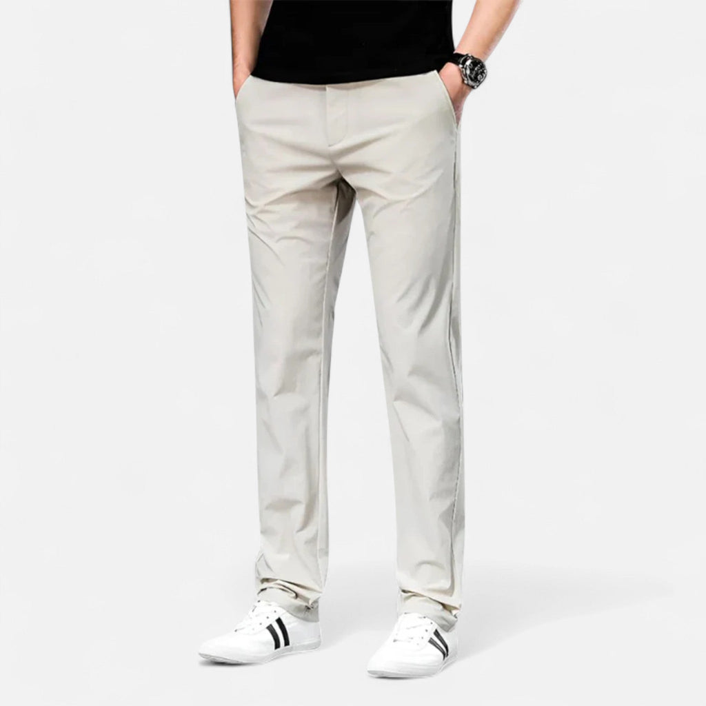 Chino Pants for Men | Tailored Fit | Cotton Fabric | Casual Wear | Porto Style