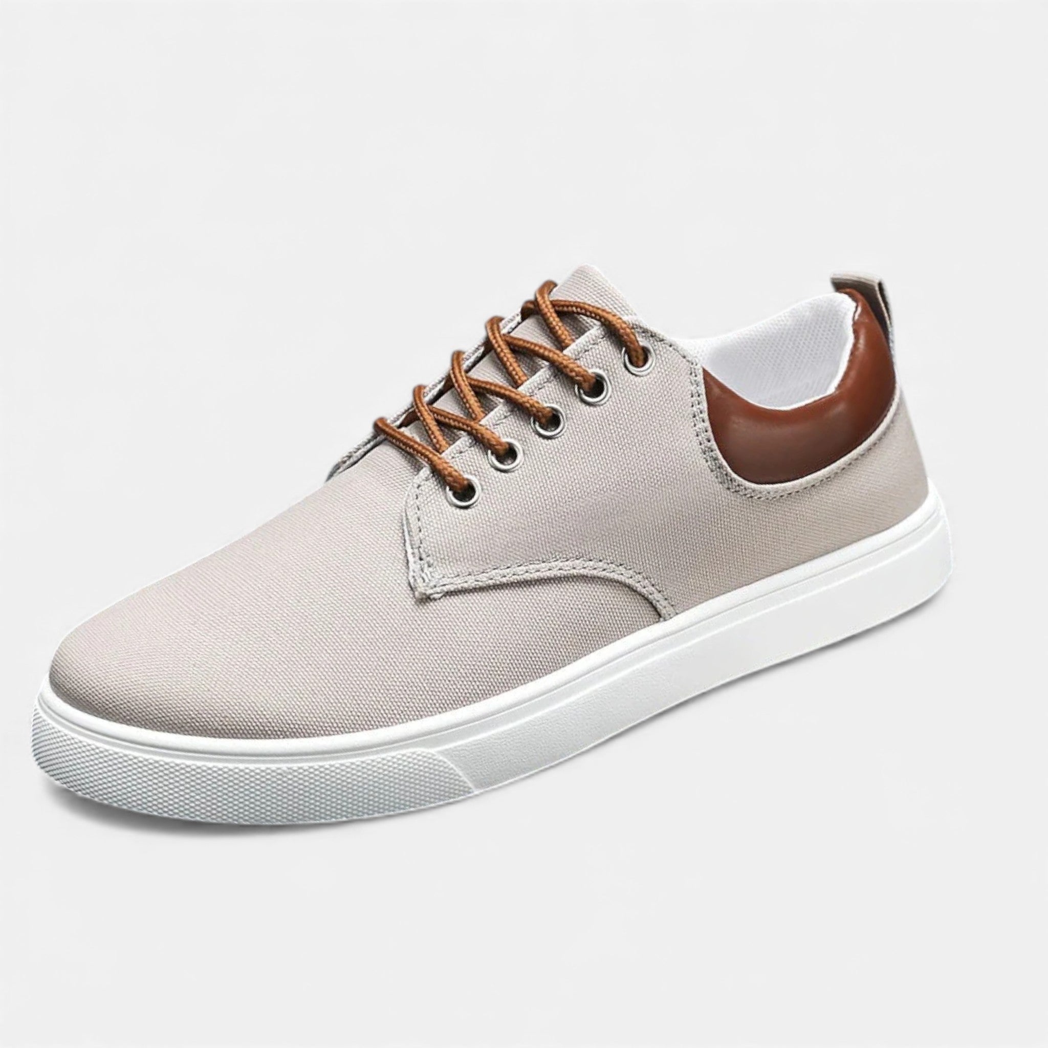 Classic Canvas Sneakers – Vulcanized Lace-Up Shoes for Everyday Wear