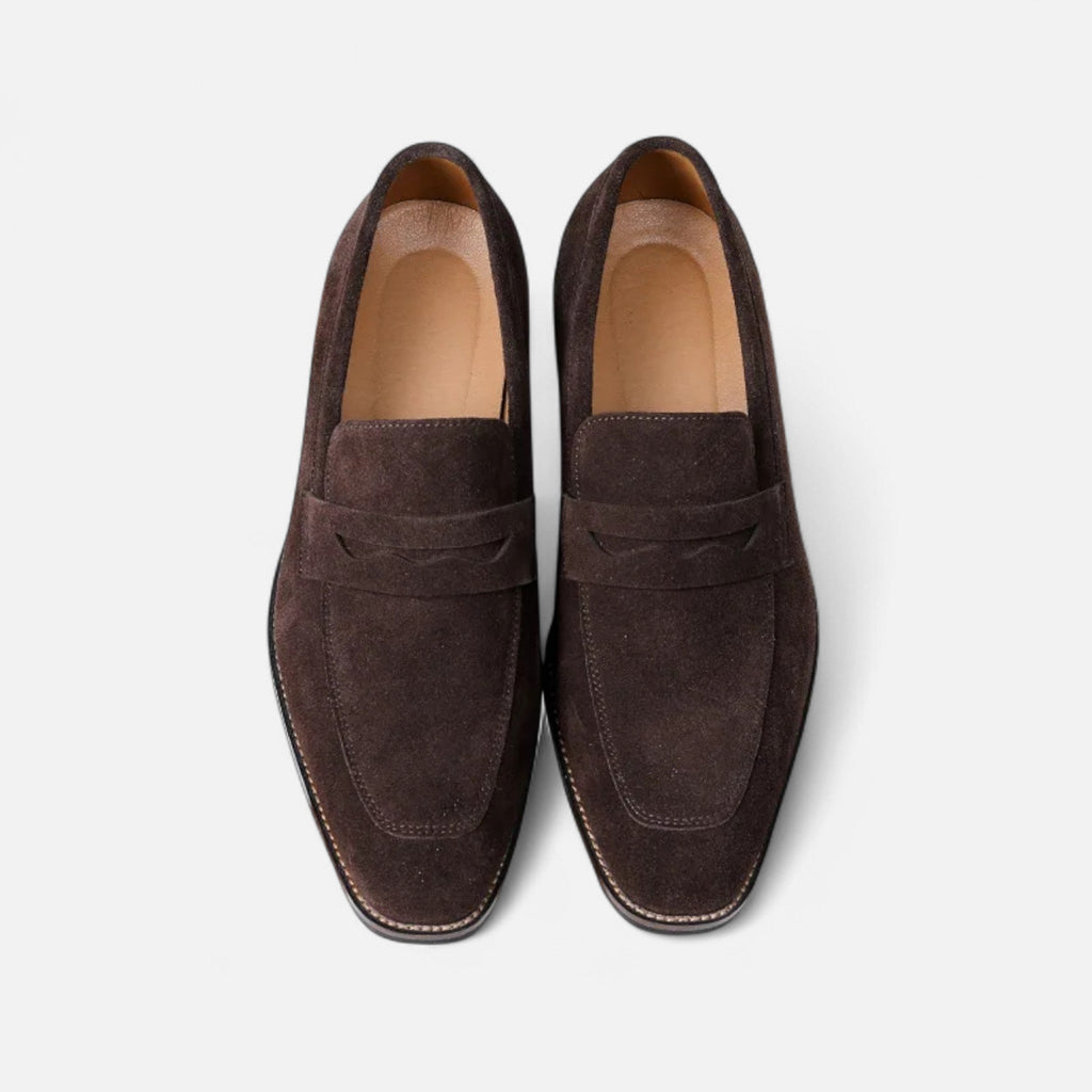 Classic Men's Moccasins | Leather Slip-On Shoes | Casual Footwear for Everyday Wear