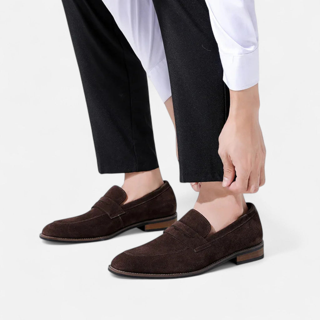 Classic Men's Moccasins | Leather Slip-On Shoes | Casual Footwear for Everyday Wear
