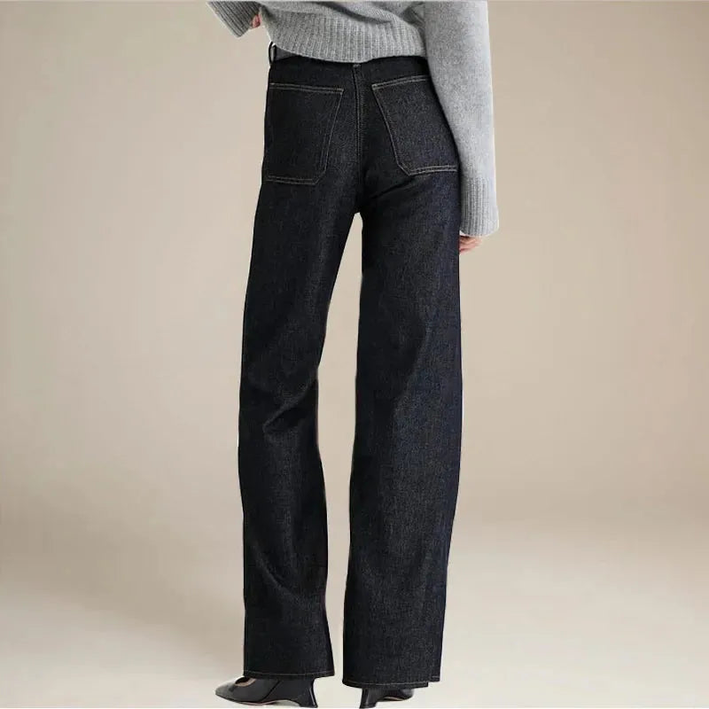 Classic Wide-Leg Jeans for Women | Comfortable Denim | Casual Style | Versatile Everyday Wear