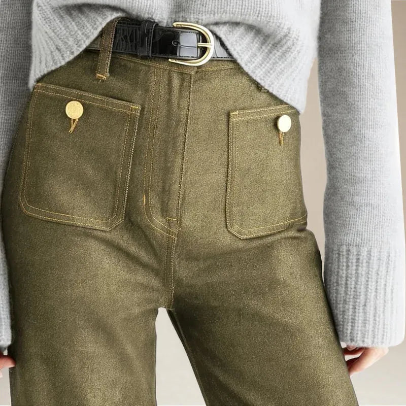 Classic Wide-Leg Jeans for Women | Comfortable Denim | Casual Style | Versatile Everyday Wear