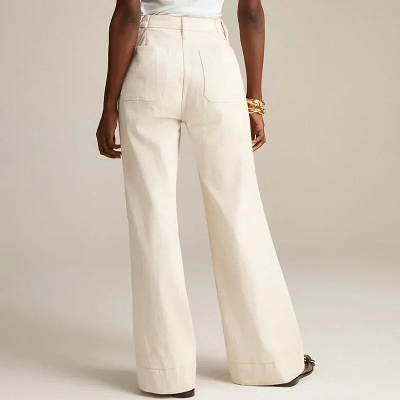 Classic Wide-Leg Jeans for Women | Comfortable Denim | Casual Style | Versatile Everyday Wear