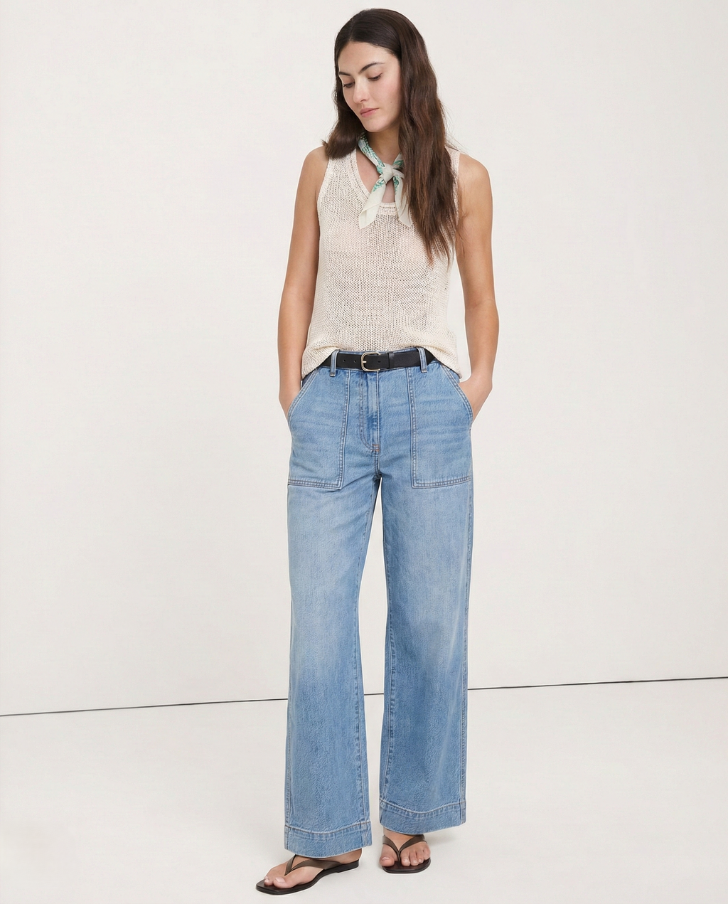 Classic Wide-Leg Jeans for Women | Comfortable Denim | Casual Style | Versatile Everyday Wear