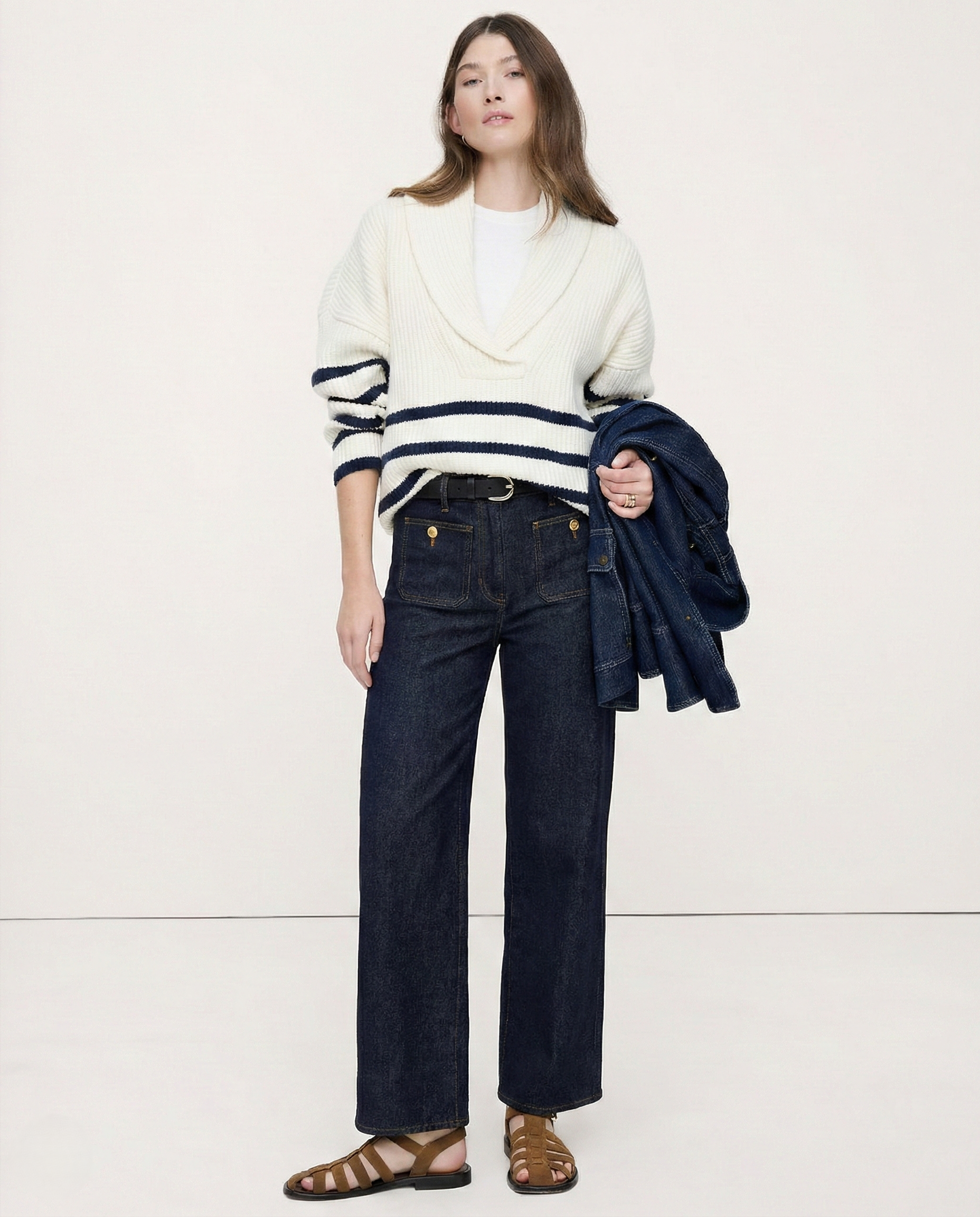 Classic Wide-Leg Jeans for Women | Comfortable Denim | Casual Style | Versatile Everyday Wear