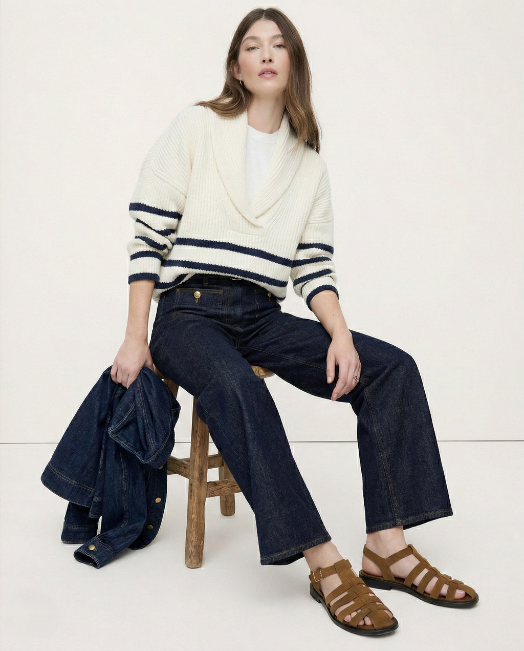 Classic Wide-Leg Jeans for Women | Comfortable Denim | Casual Style | Versatile Everyday Wear