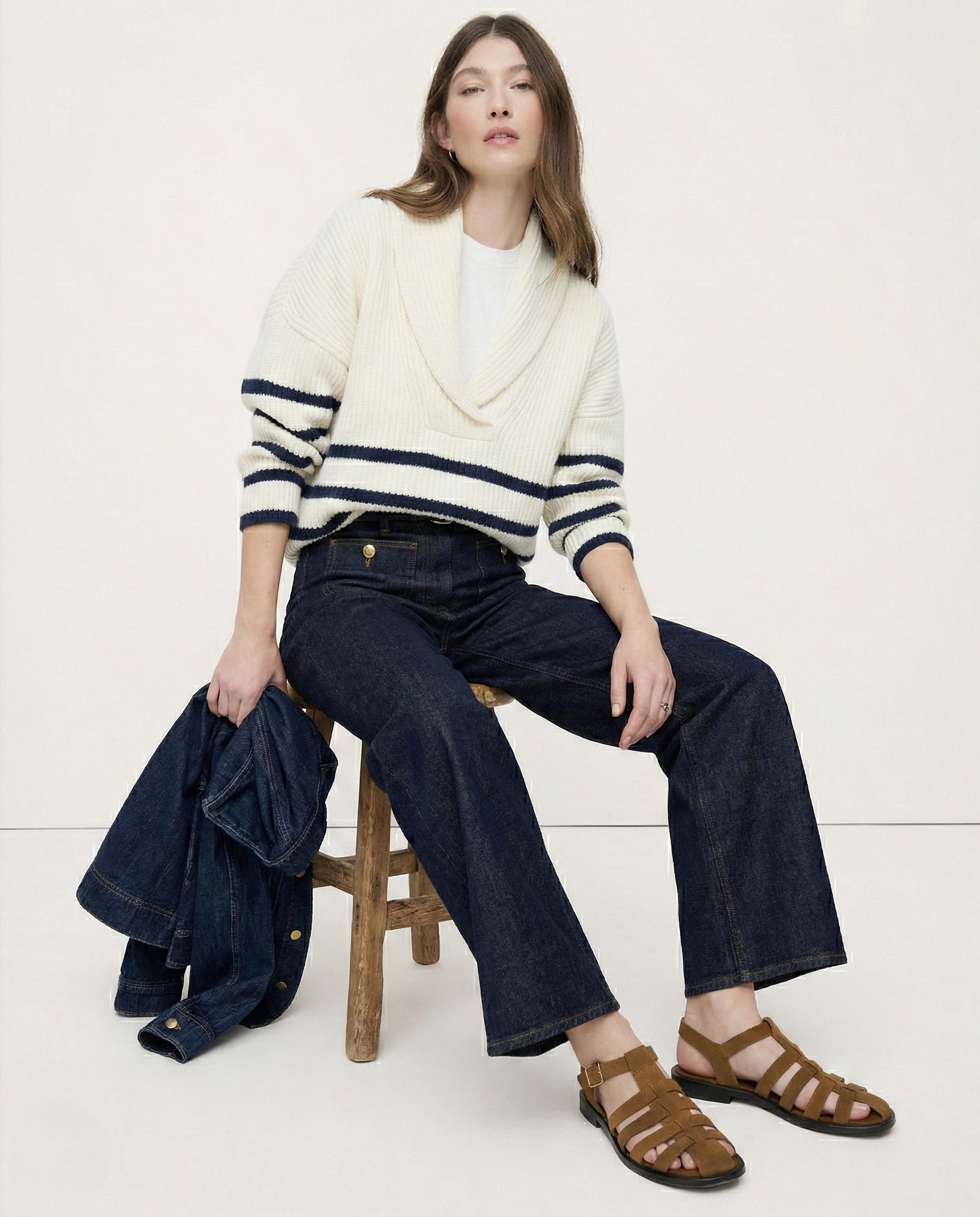 Classic Wide-Leg Jeans for Women | Comfortable Denim | Casual Style | Versatile Everyday Wear