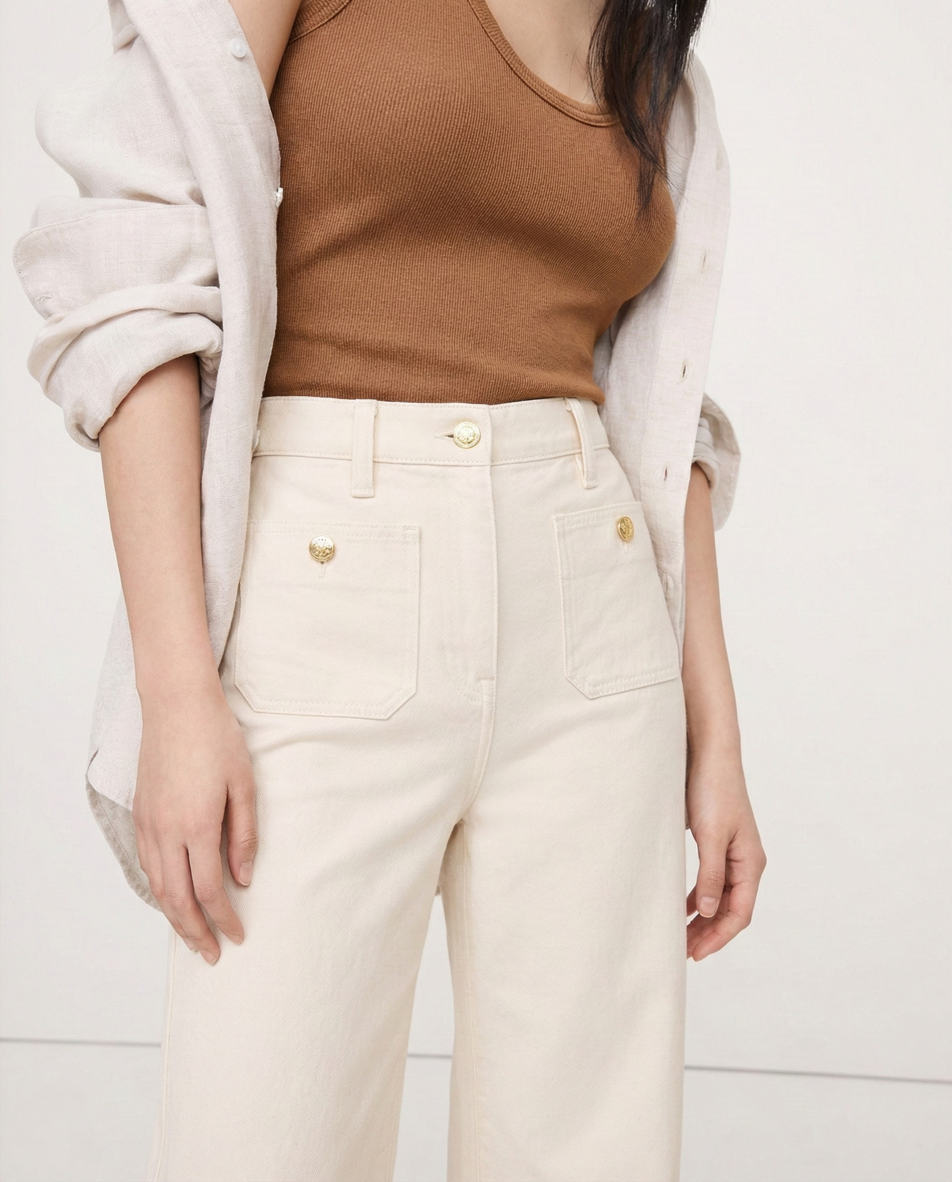 Classic Wide-Leg Jeans for Women | Comfortable Denim | Casual Style | Versatile Everyday Wear