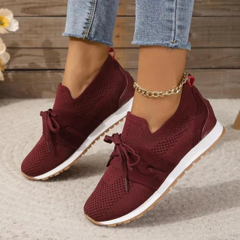 Comfortable Walking Sneakers for Everyday Use - Lightweight Breathable Design, Casual Style