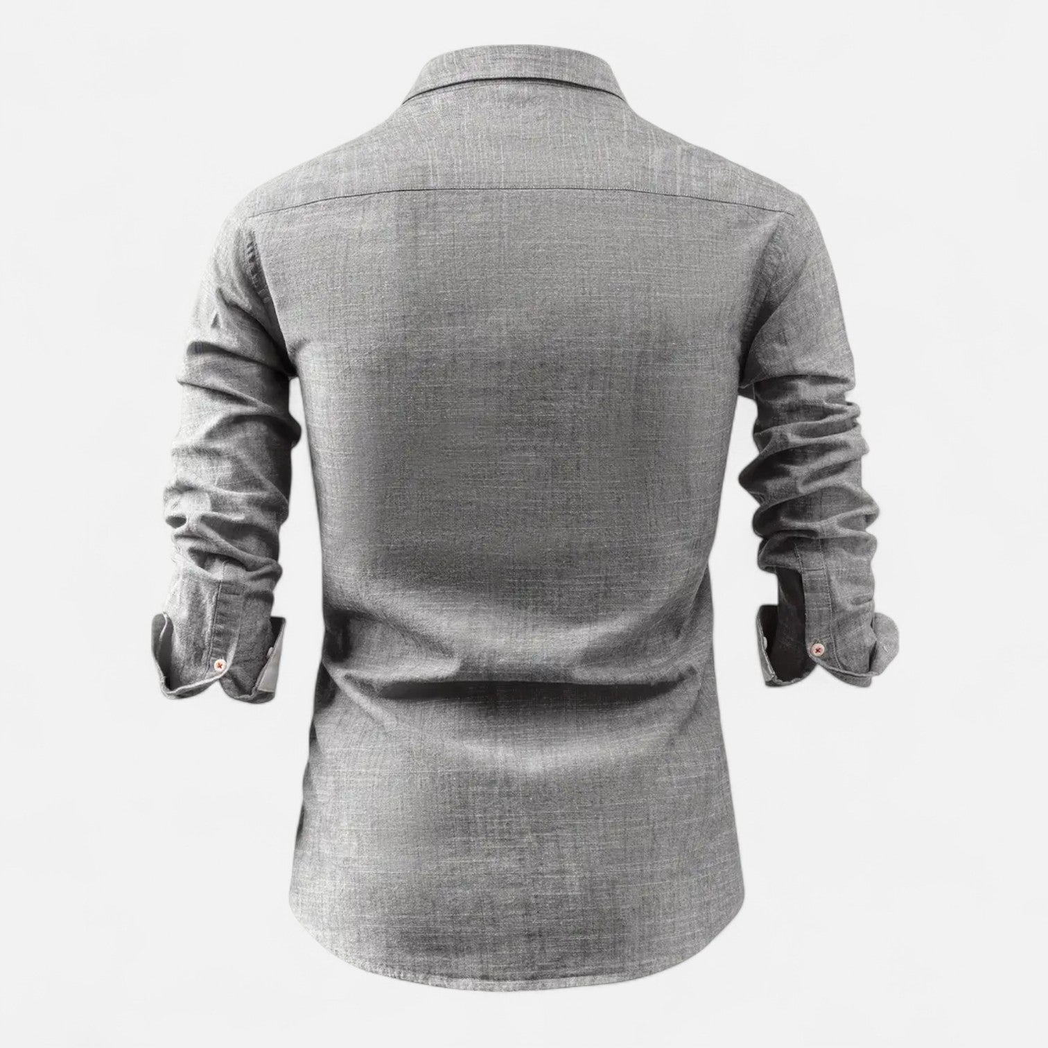 Cotton Blend Utility Pocket Shirt - Straight Fit Casual Wear for Everyday Use