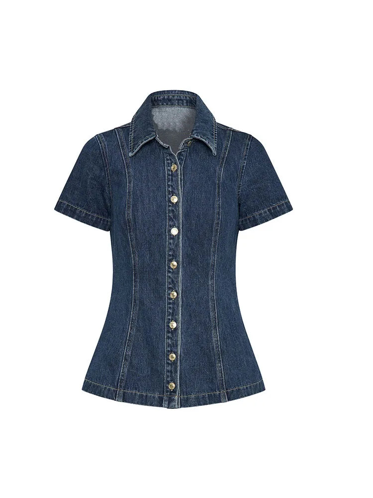 Denim Jacket and Pants Set | Classic Denim Material | Casual Style | Women's Outfit for Everyday Wear