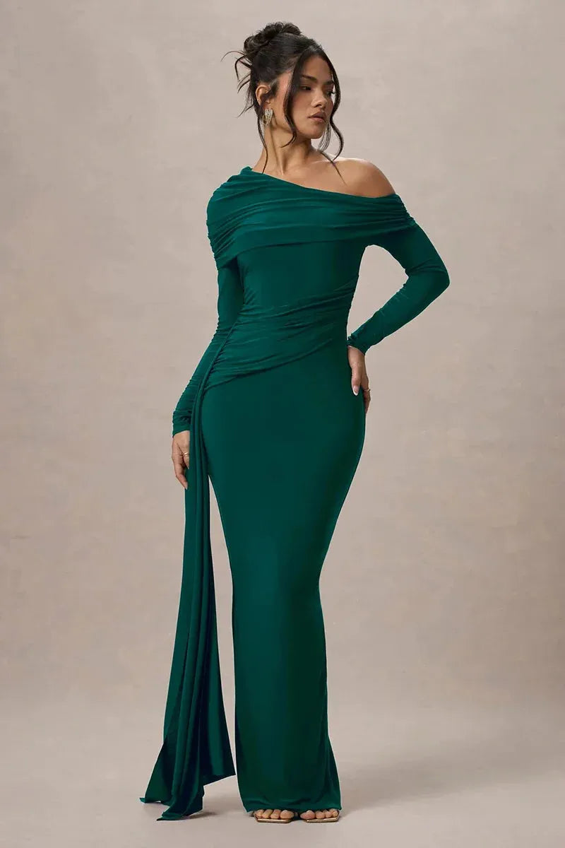 Evangeline Floral Print Maxi Dress - Lightweight Cotton Blend - Casual Summer Wear - Available in Multiple Sizes