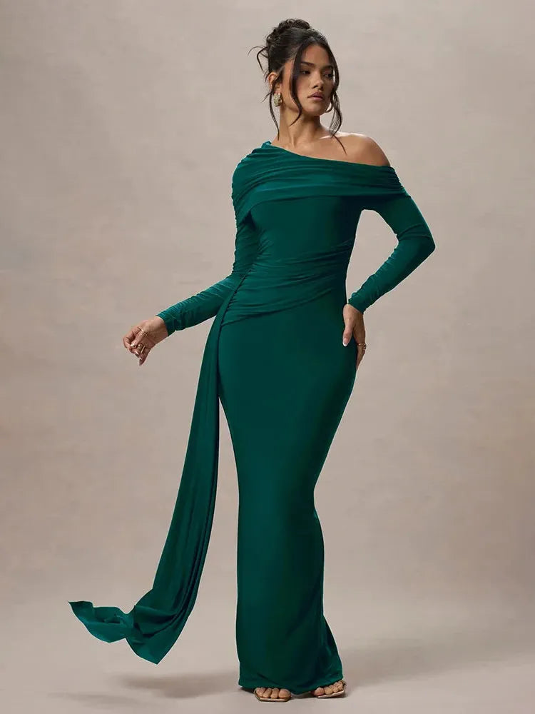 Evangeline Floral Print Maxi Dress - Lightweight Cotton Blend - Casual Summer Wear - Available in Multiple Sizes