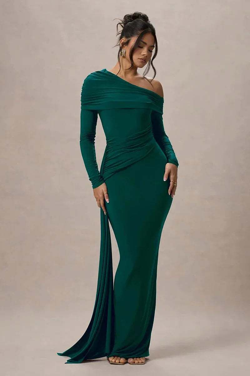 Evangeline Floral Print Maxi Dress - Lightweight Cotton Blend - Casual Summer Wear - Available in Multiple Sizes