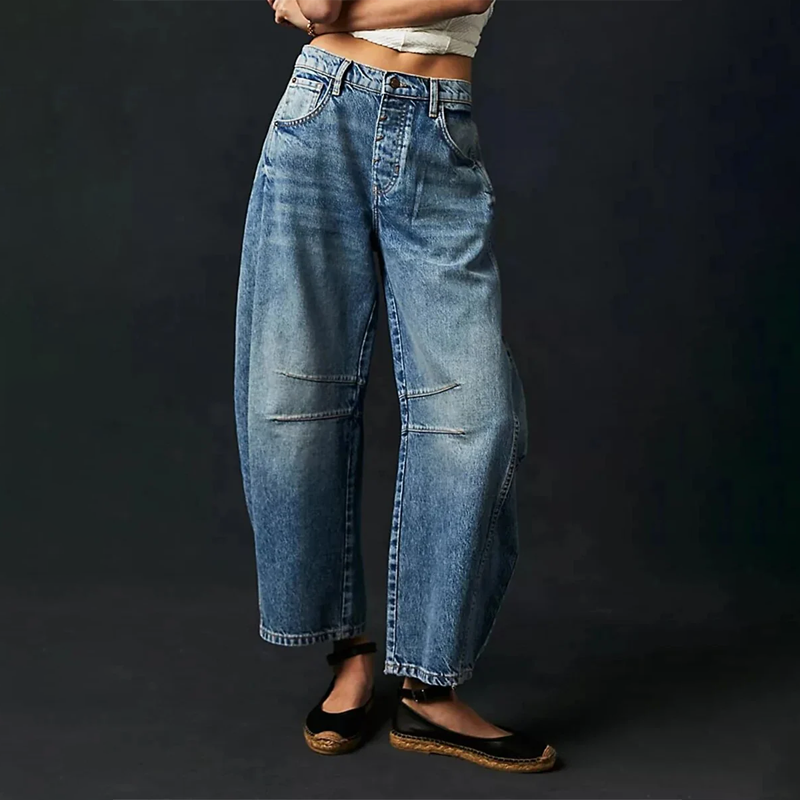 High-Waisted Casual Wide-Leg Pants for Women | Lightweight Fabric, Versatile Everyday Wear
