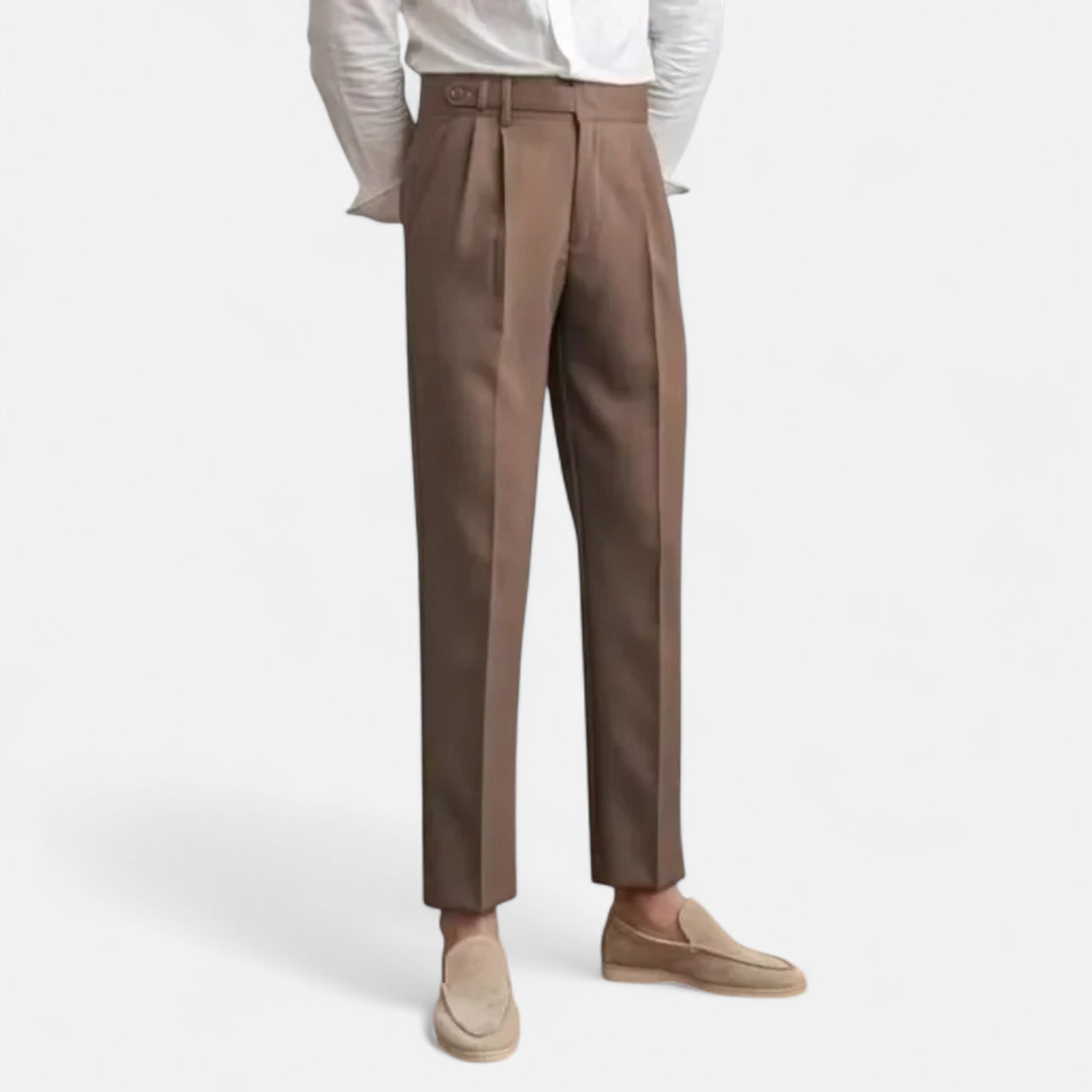 Italian Style Men's Trousers | Timeless Elegance | Formal Wear | Classic Fit | Suitable for Business and Casual Occasions