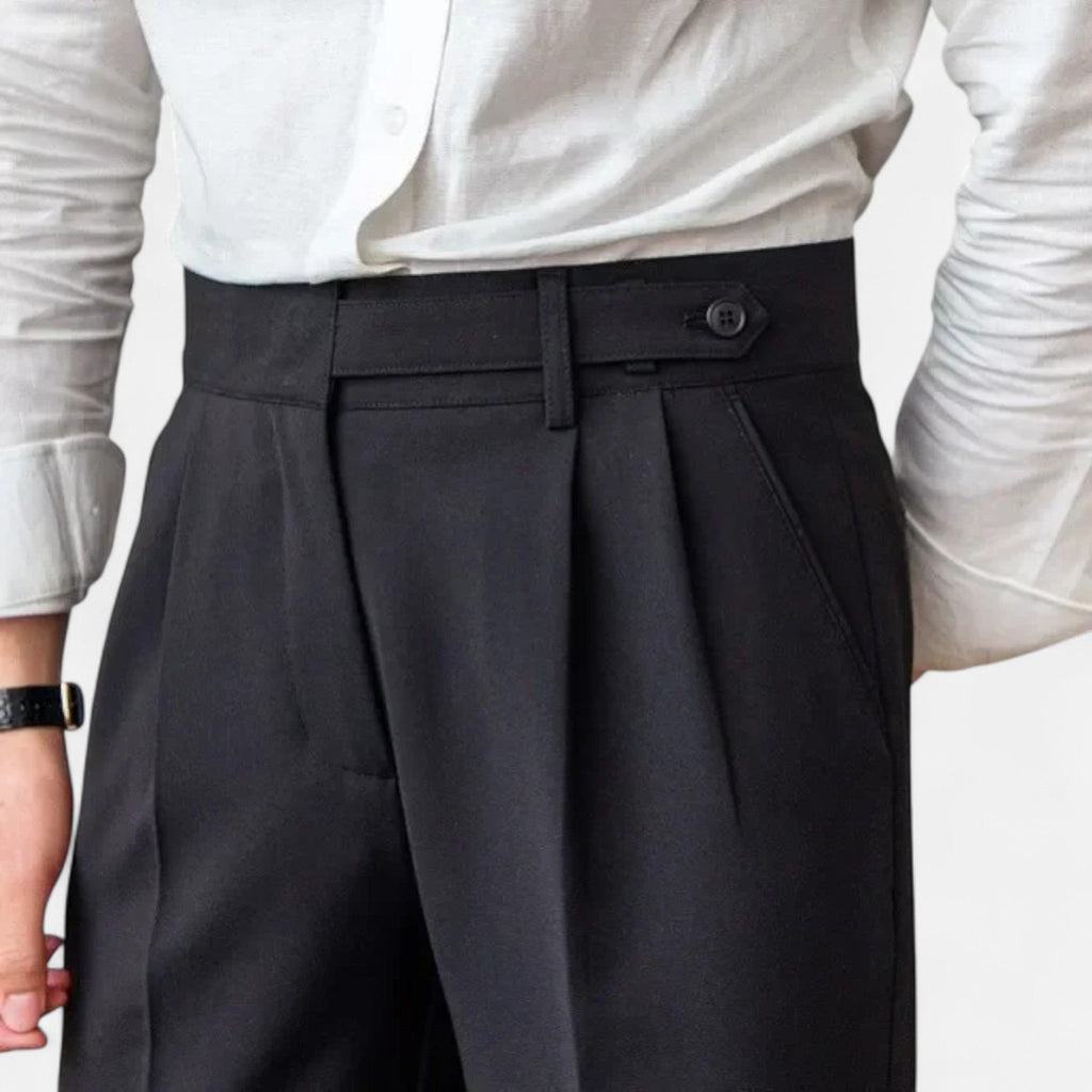 Italian Style Men's Trousers | Timeless Elegance | Formal Wear | Classic Fit | Suitable for Business and Casual Occasions