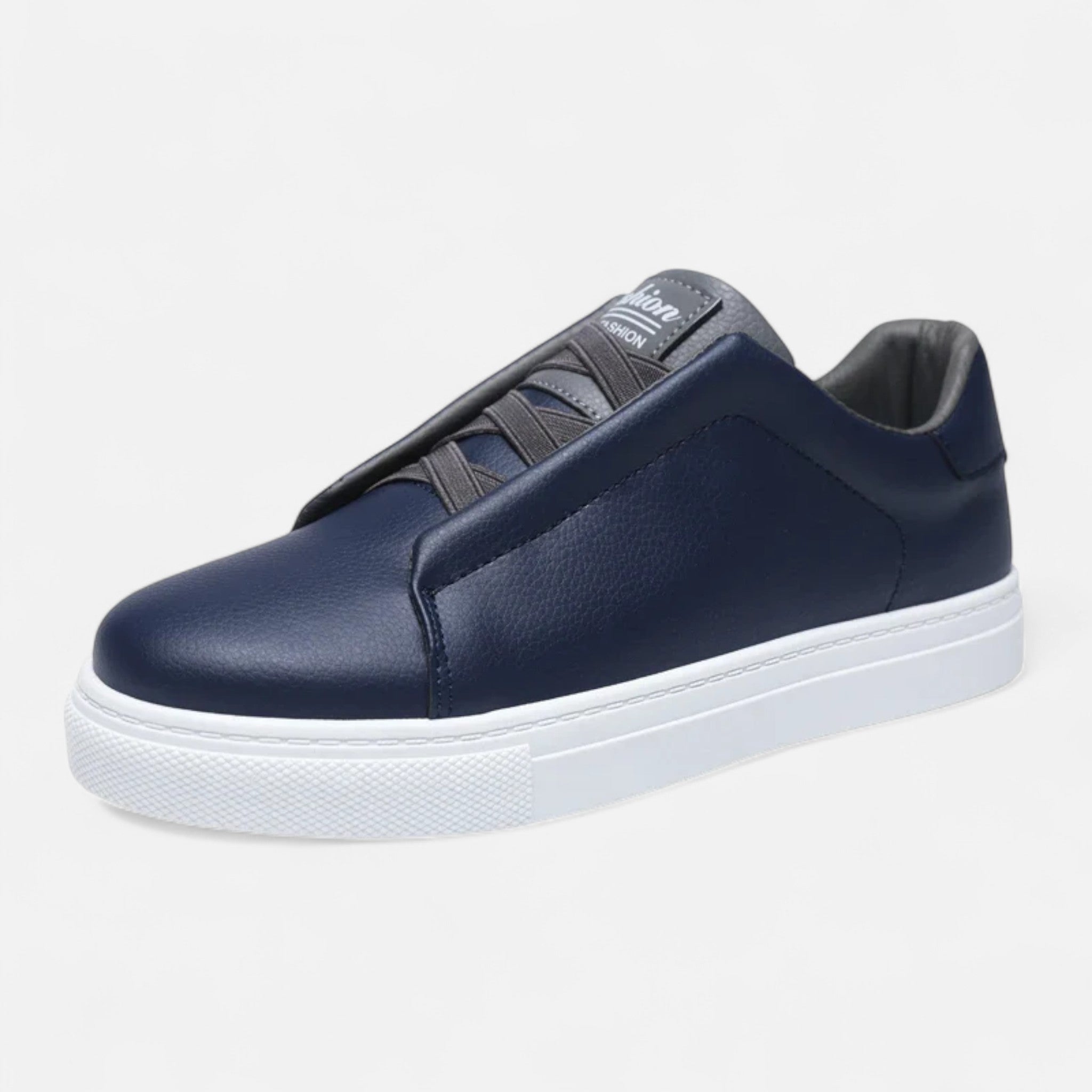 Leather Slip-On Sneakers for Men | Premium Casual Footwear | Stylish Everyday Use