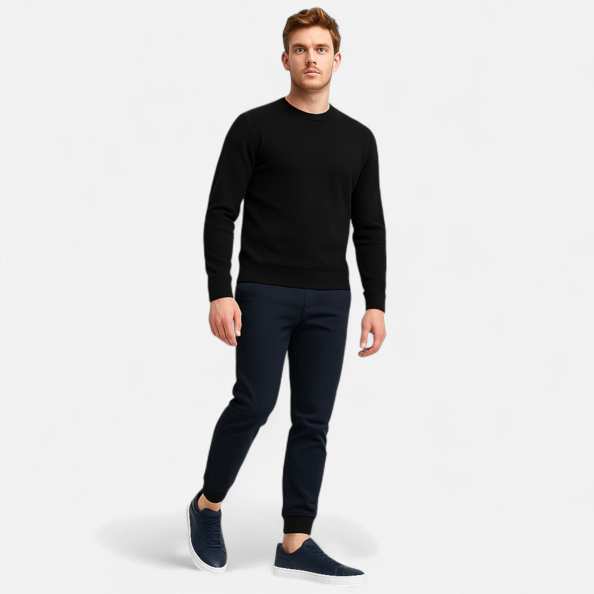 Leather Slip-On Sneakers for Men | Premium Casual Footwear | Stylish Everyday Use