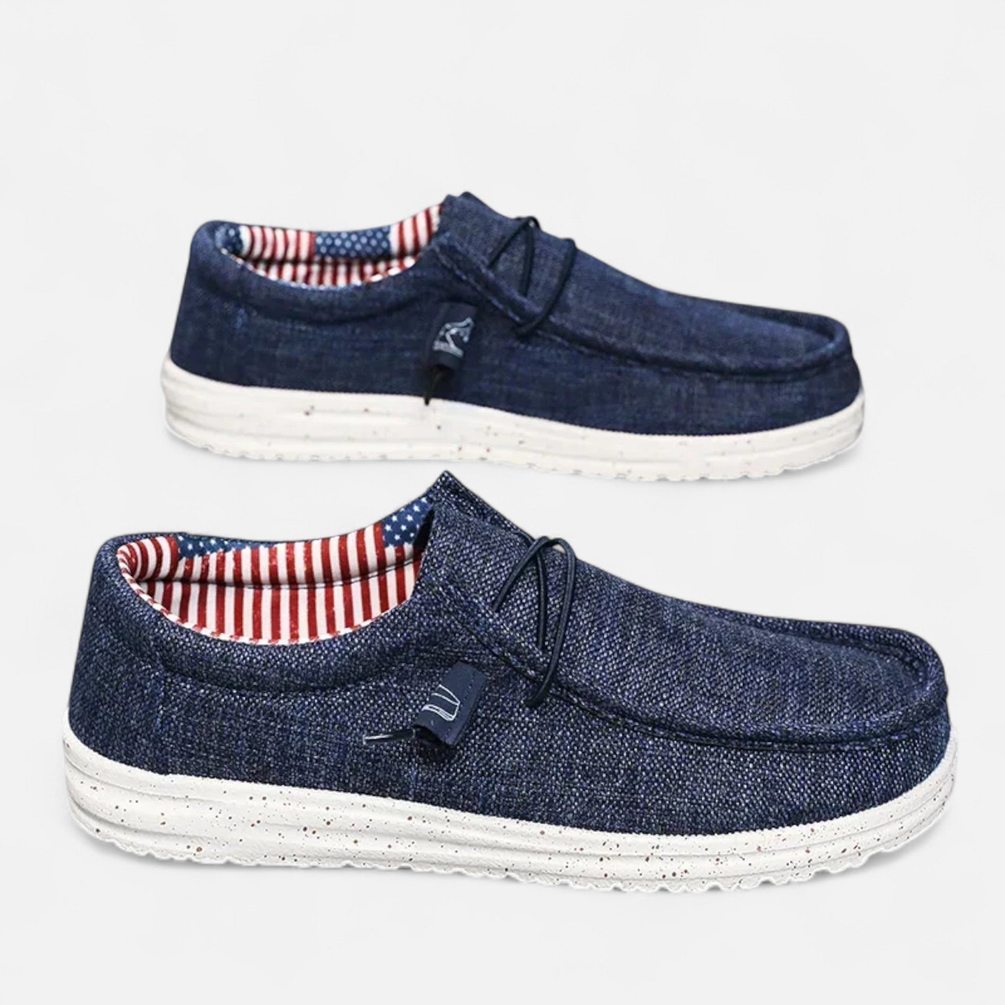Lightweight Breathable Men's Moccasins | Knit Design for Casual Wear