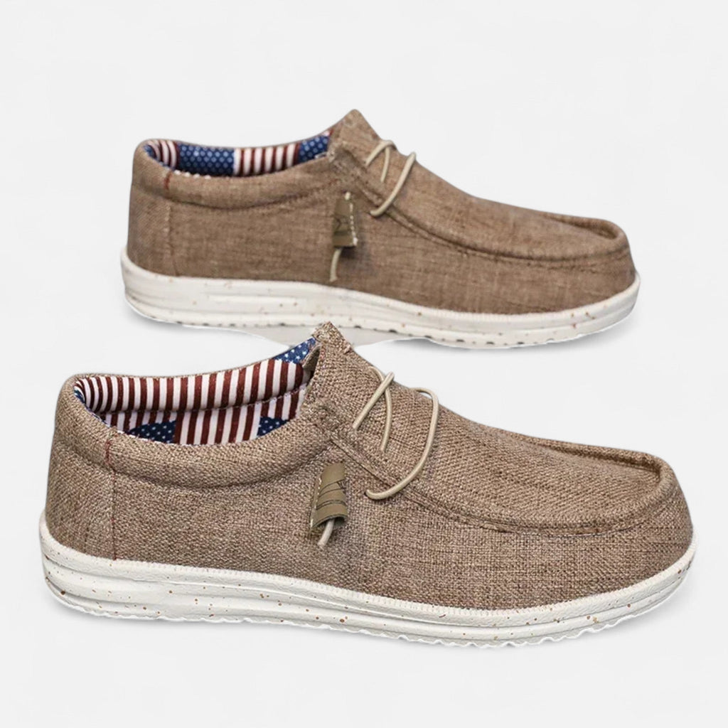 Lightweight Breathable Men's Moccasins | Knit Design for Casual Wear