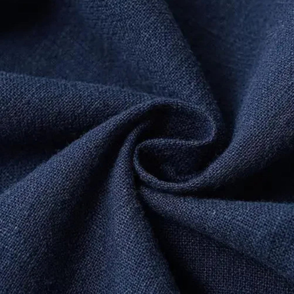 Lino Pantaloni Lunghi Uomo - Traspirante e Comodo per Primavera Estate - Abbigliamento Casual Elegante