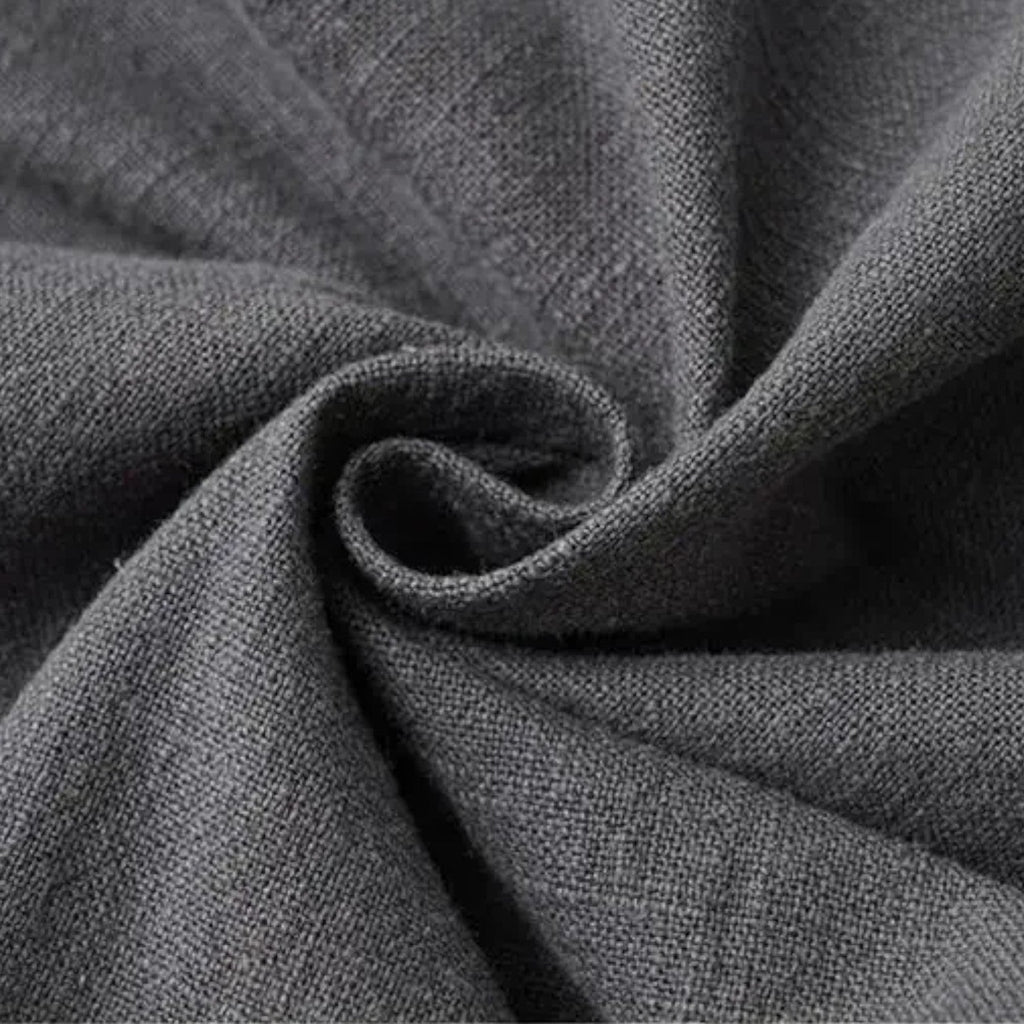 Lino Pantaloni Lunghi Uomo - Traspirante e Comodo per Primavera Estate - Abbigliamento Casual Elegante