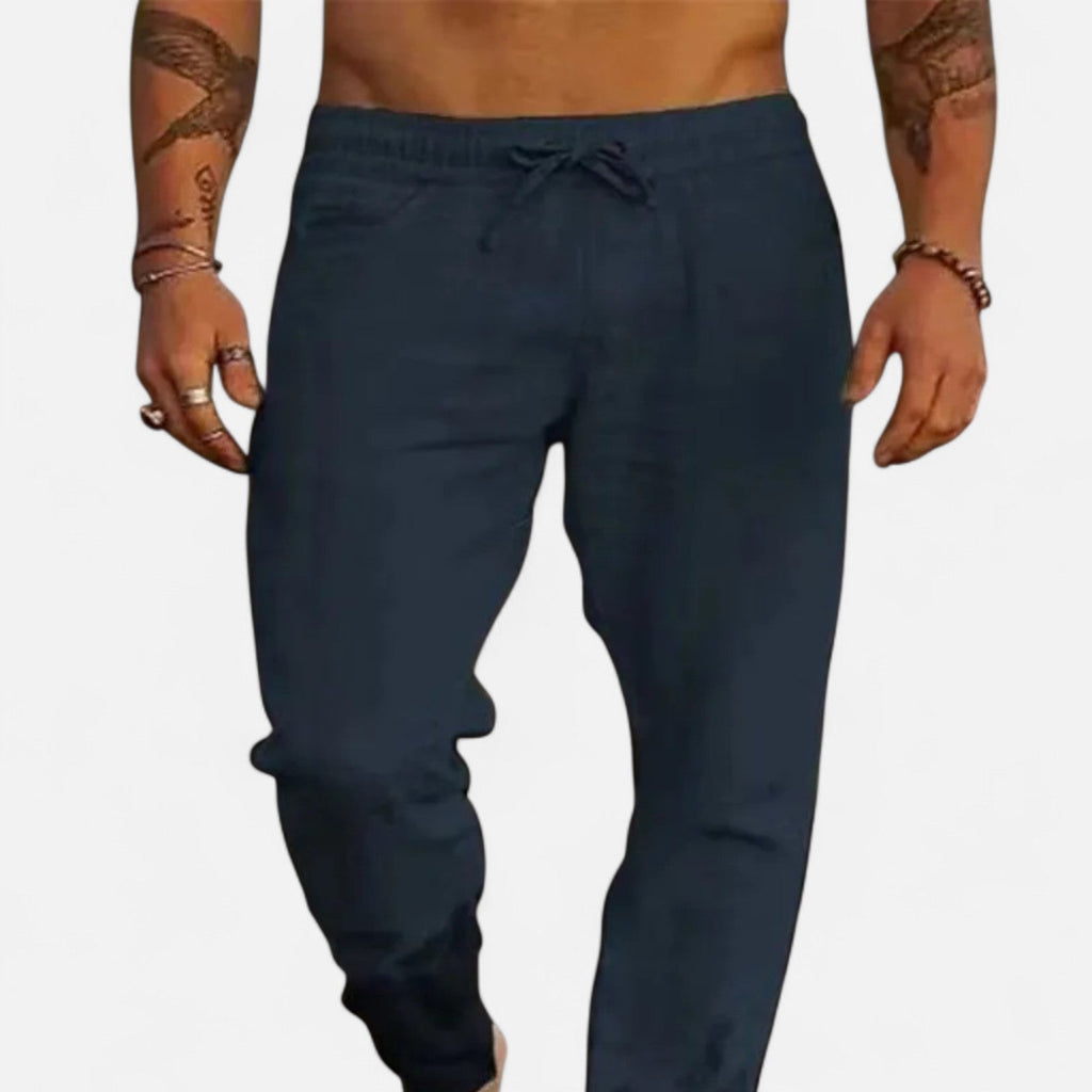 Lino Pantaloni Uomo – Estivi, Eleganti e Confortevoli per Occasioni Informali e Casual