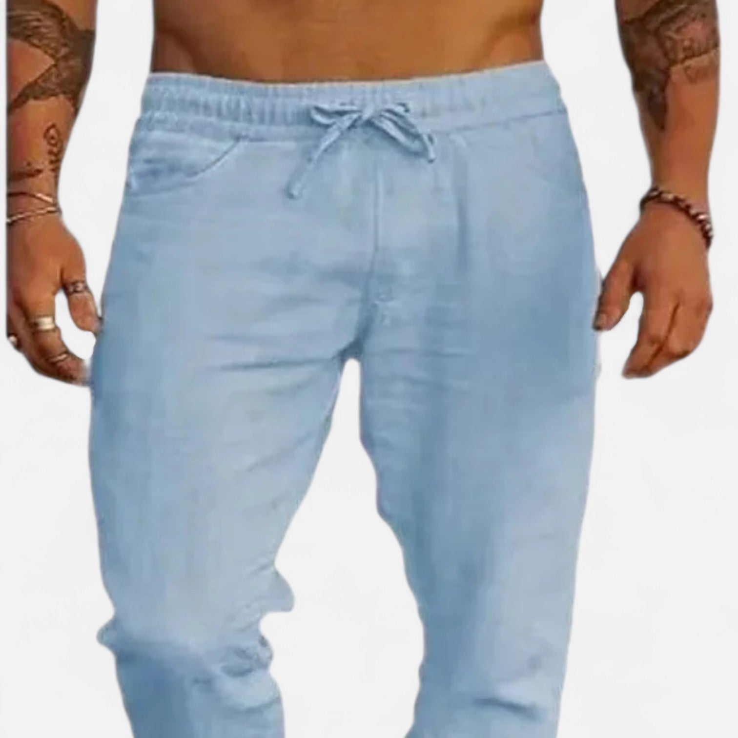 Lino Pantaloni Uomo – Estivi, Eleganti e Confortevoli per Occasioni Informali e Casual