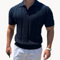 Breathable Mesh Shirt with Open Collar – Slim Fit Casual Wear for Men