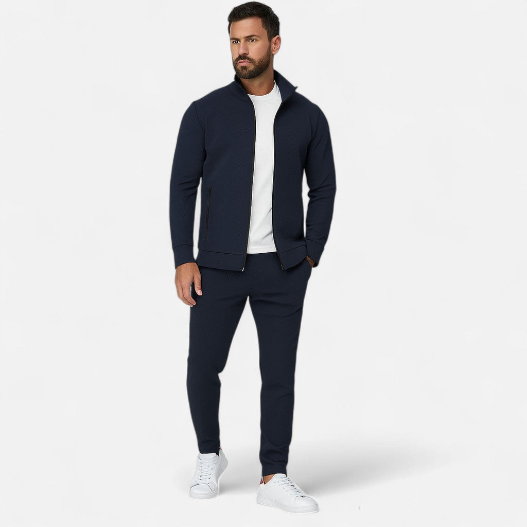 Men's Athletic Tracksuit - Clean Cut Design - Comfortable Fabric - Ideal for Sports and Casual Wear