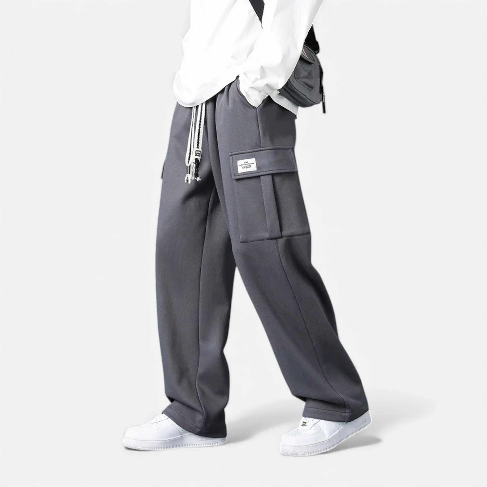 Men's Cargo Jogger Pants | Loose Fit | Casual Streetwear | Comfortable Everyday Wear