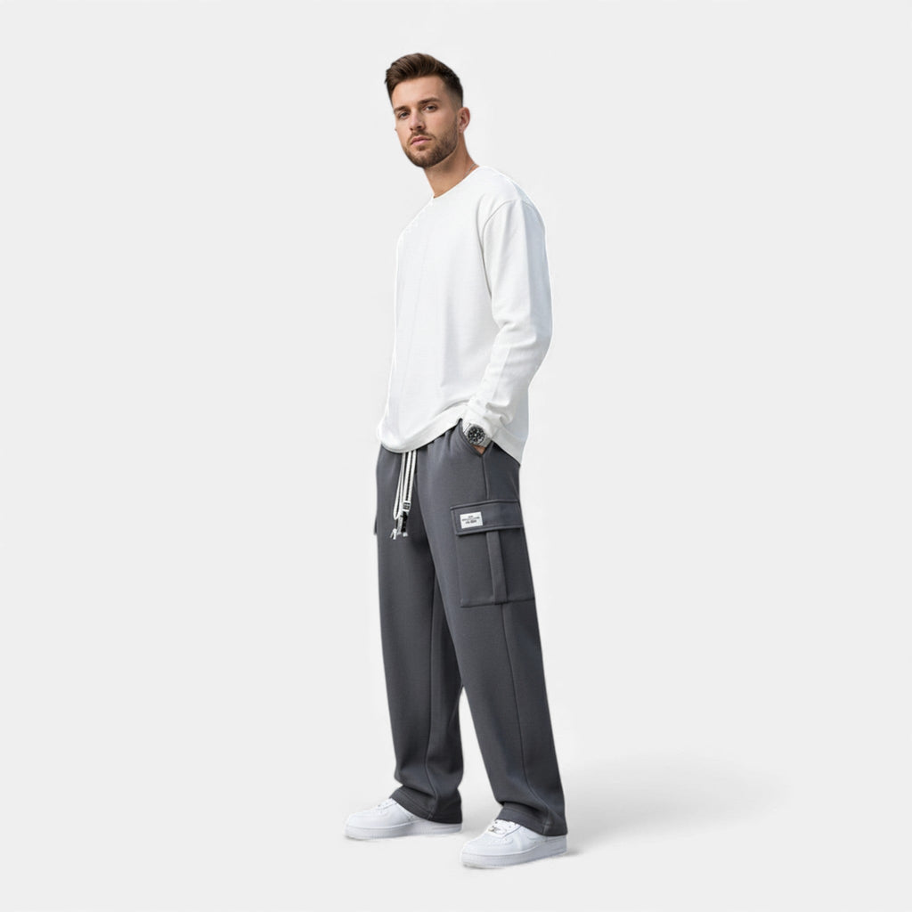 Men's Cargo Jogger Pants | Loose Fit | Casual Streetwear | Comfortable Everyday Wear