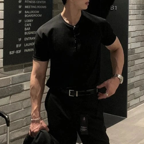 Men's Classic Fit Polo Shirt - Soft Cotton Casual Wear for Everyday Use - Versatile Short Sleeve Design