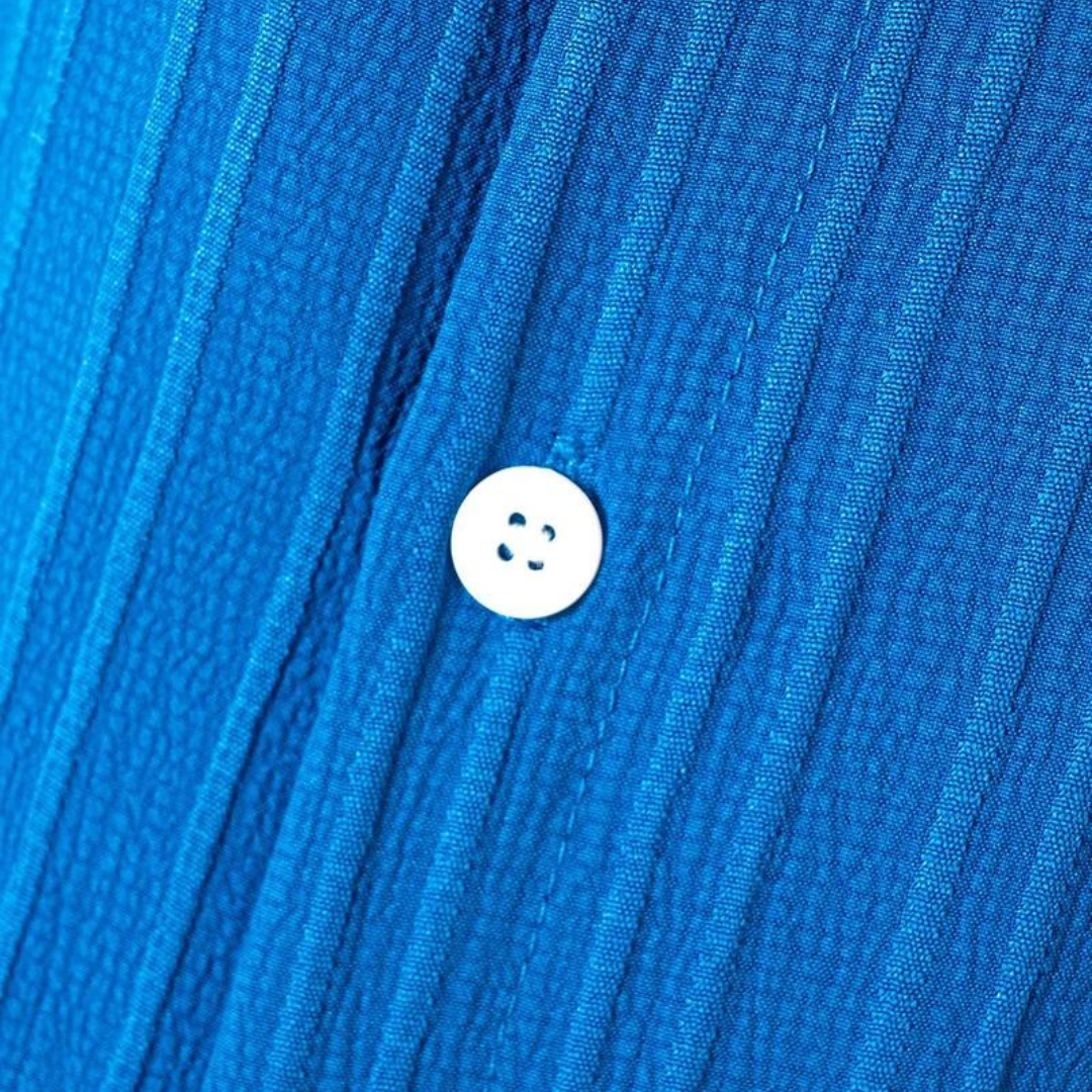 Men's Cotton Classic Henley Shirt - Casual Long Sleeve Top for Everyday Wear