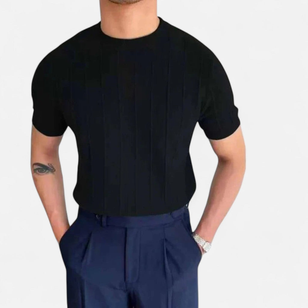 Men's Short Sleeve Polo Shirt | Luxurious Cotton | Timeless "Old Money" Aesthetic | Summer Casual Wear