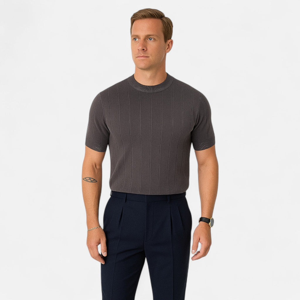 Men's Short Sleeve Polo Shirt | Luxurious Cotton | Timeless "Old Money" Aesthetic | Summer Casual Wear