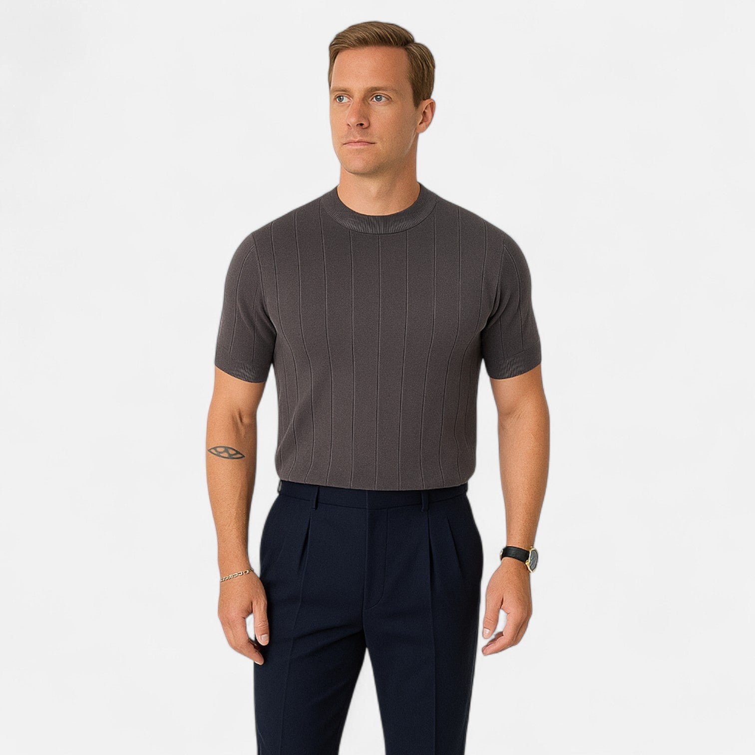 Men's Short Sleeve Polo Shirt | Luxurious Cotton | Timeless "Old Money" Aesthetic | Summer Casual Wear