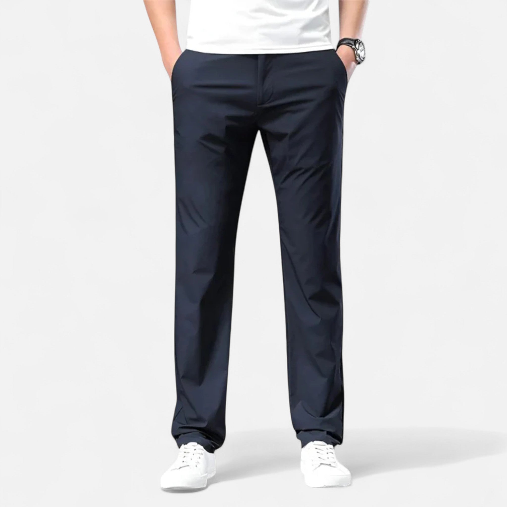 Men's Tailored Chinese Pants | Timeless Design | Elegant Casual Wear | Perfect for Everyday Use