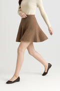 Merino Wool Midi Skirt for Women - Comfortable and Stylish Everyday Wear - Versatile Fashion Essential
