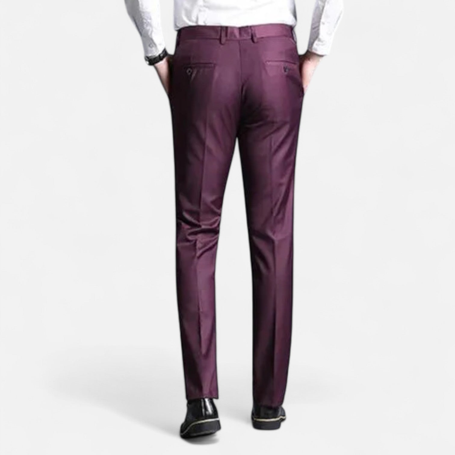 Modern Tailored Men's Trousers | Lightweight Fabric | Formal Style | Perfect for Office and Events