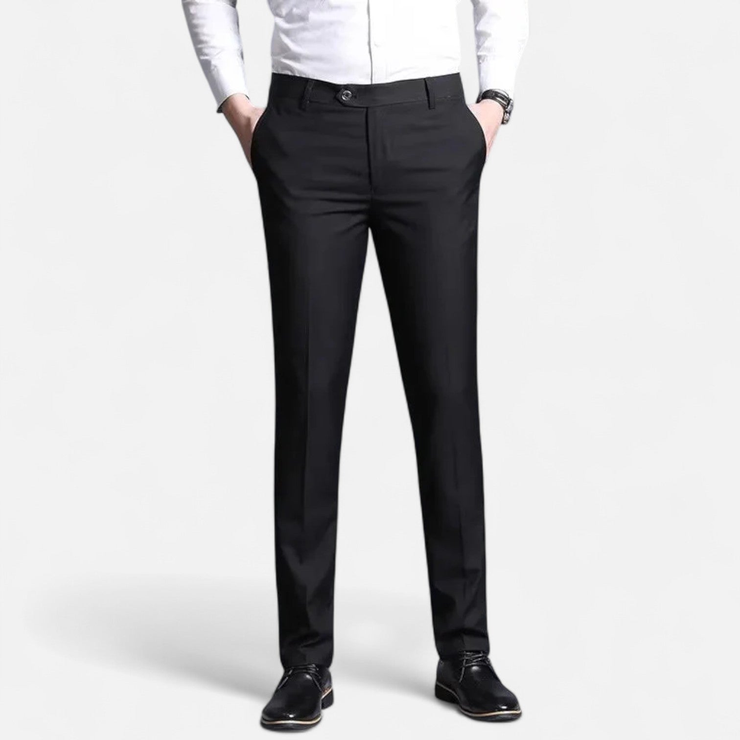 Modern Tailored Men's Trousers | Lightweight Fabric | Formal Style | Perfect for Office and Events