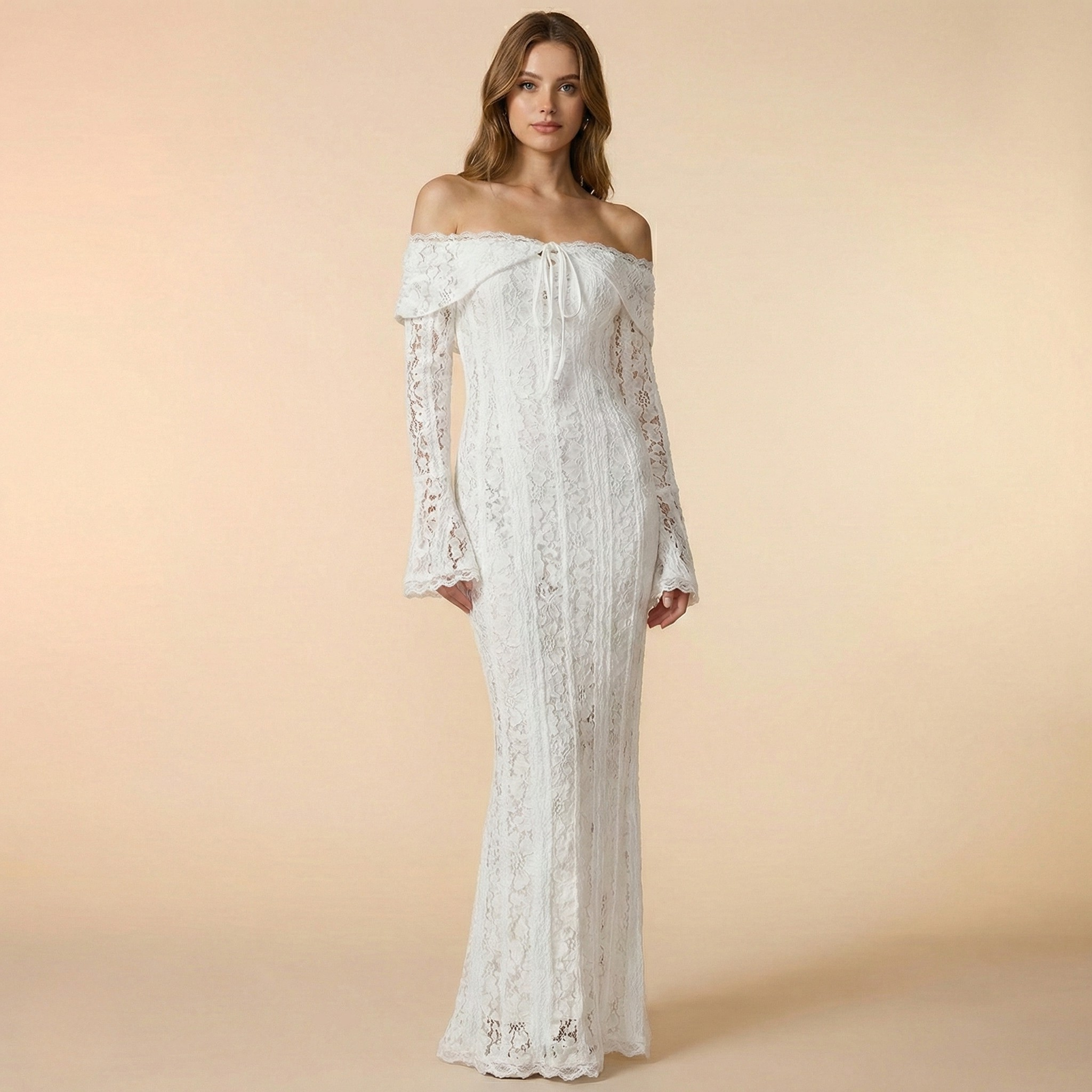 Off-Shoulder Women's Dress in Elegant Fabric | Evening Wear | Formal or Casual Events | Available in Multiple Sizes