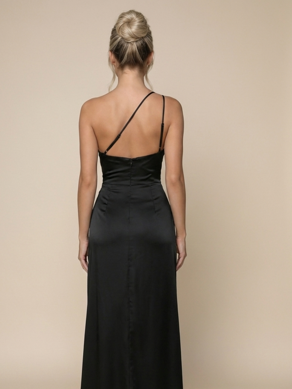 One-Shoulder Starlight Gown for Women | Elegant Evening Dress | Formal Wear | Perfect for Weddings and Special Occasions