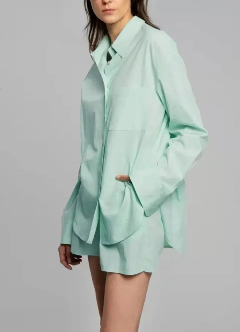 Poplin Lounge Set - Soft Cotton Fabric - Casual Style - Perfect for Relaxing and Everyday Wear