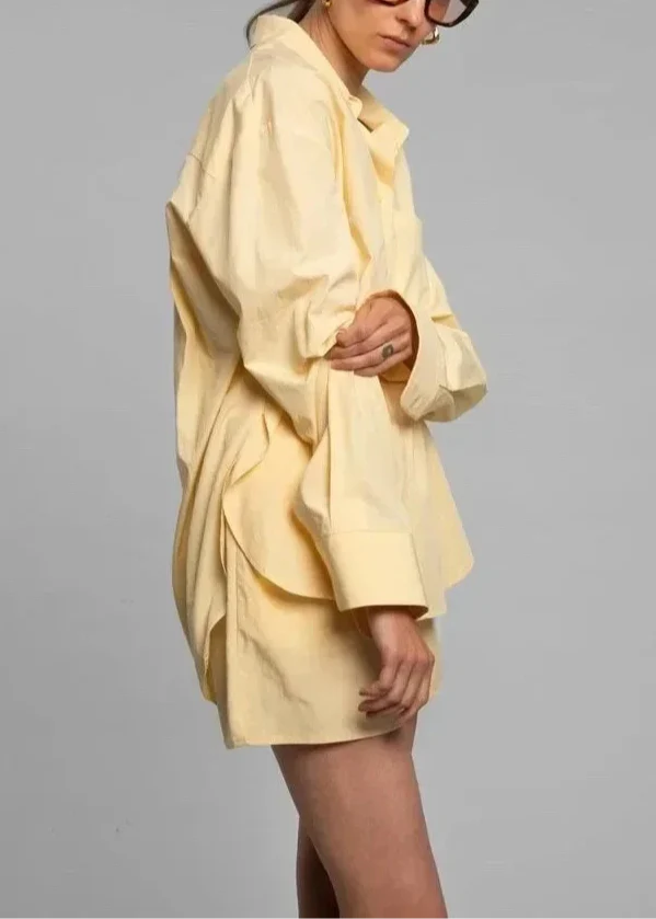 Poplin Lounge Set - Soft Cotton Fabric - Casual Style - Perfect for Relaxing and Everyday Wear