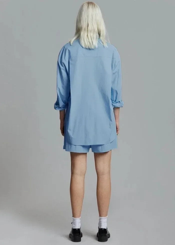 Poplin Lounge Set - Soft Cotton Fabric - Casual Style - Perfect for Relaxing and Everyday Wear